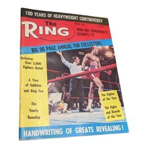 March 1974 The Ring Boxing Magazine‎ Annual Heavyweight Contenders